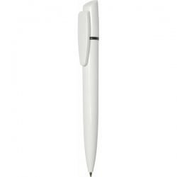 PR013 Ручка с поворотным механизмом бело-черная