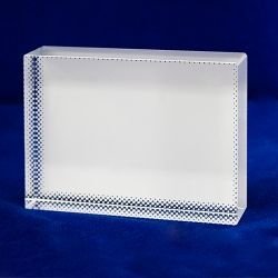 Кристалл стеклянный для сублимации ВSJ-01А,80*60*20мм