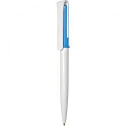 F02-Sunflower Ручка с поворотным механизмом бело-голубая 2