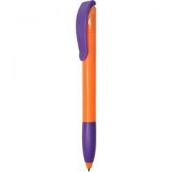CF918-1-оф Ручка автоматическая оранжево-фиолетовая