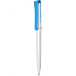 F02-Sunflower Ручка с поворотным механизмом бело-голубая
