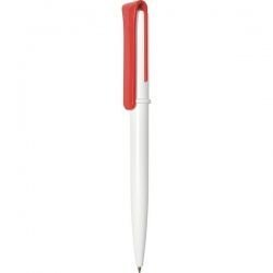 F02-Sunflower Ручка с поворотным механизмом бело-красная 2