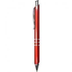SM9372 Ручка автоматическая красная металлическая