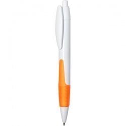 CF04014 Ручка автоматическая бело-оранжевая