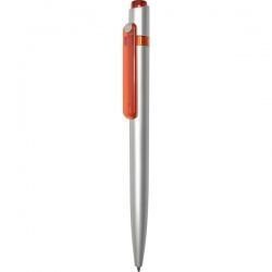 CF02 Ручка автоматическая серебристо-красная